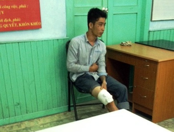 No sung de ngan chan ke say chong lai canh sat hinh anh