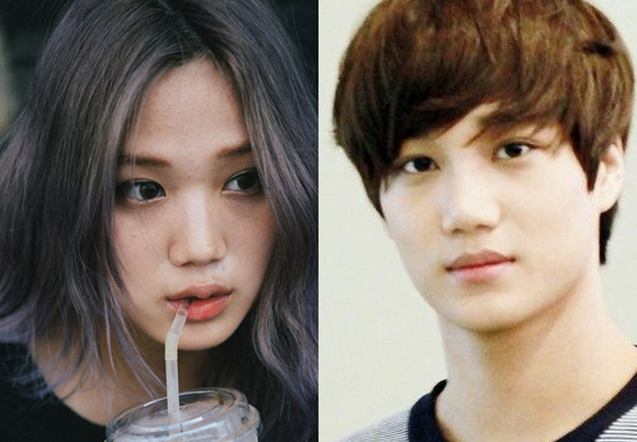 Hot girl Han gay sot vi co khuon mat y het Kai (EXO) hinh anh