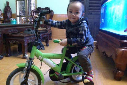 Hanh phuc cua gia dinh be so sinh bi bat coc o vien C hinh anh