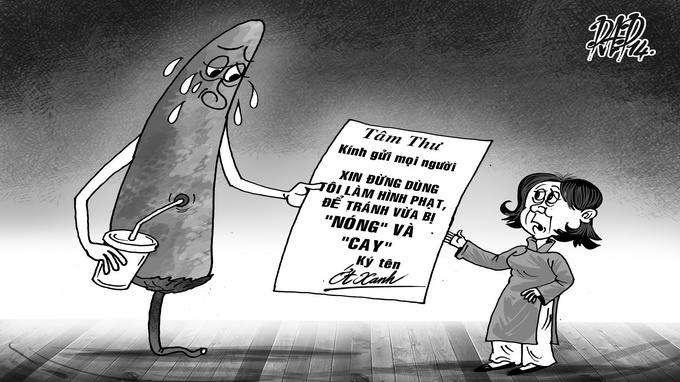 Noi chuyen rieng, hoc sinh bi phat an... ot hinh anh