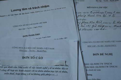 Mot bac si thua kien thanh tra so y te hinh anh