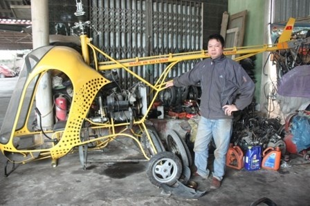 Lam truc thang tu che, vo tuong lam xe tang hinh anh