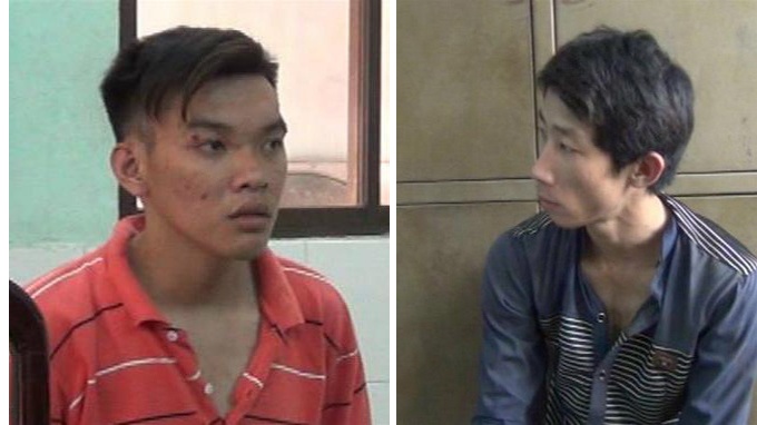 Cho phu nu vo ATM rut tien de cuop giat hinh anh