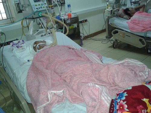 Ca nha danh bi thuong chu tich xa hinh anh