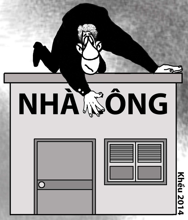 Cong khai danh tinh quan chuc khong chiu tra nha hinh anh