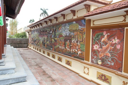 Khuôn viên bên trong của Nghĩa trang Láng Hạ được tập kết về Lạc Hồng Viên.