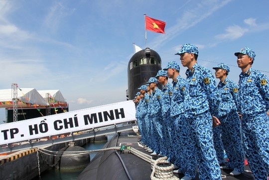 Các chiến sĩ Hải quân đã sẵn sàng cho Lễ thượng cờ quan trọng vào ngày 3/4.