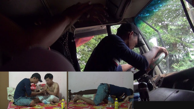 Tai xe nhau say, 'phi' hong phien roi phong xe nhu bay hinh anh