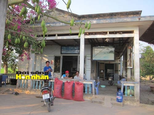 Ngôi nhà năm xưa vợ con Tâm “cà phê” tá túc.