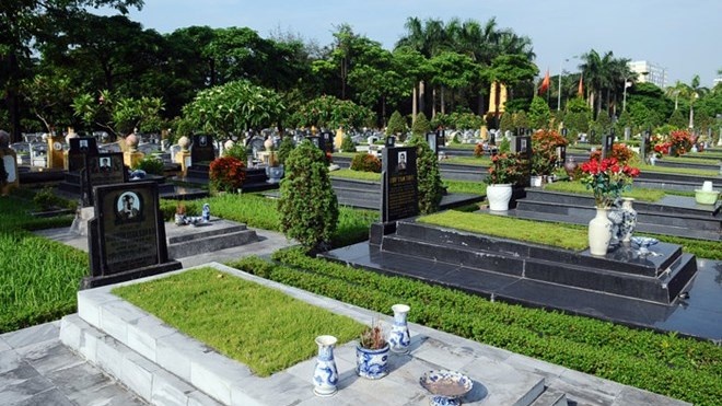 Ha Noi xay moi nghia trang cap quoc gia tai Thach That hinh anh