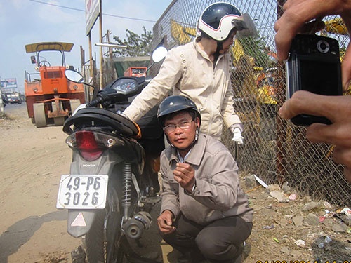 Dinh nam xep lop tren duong o TP.HCM hinh anh