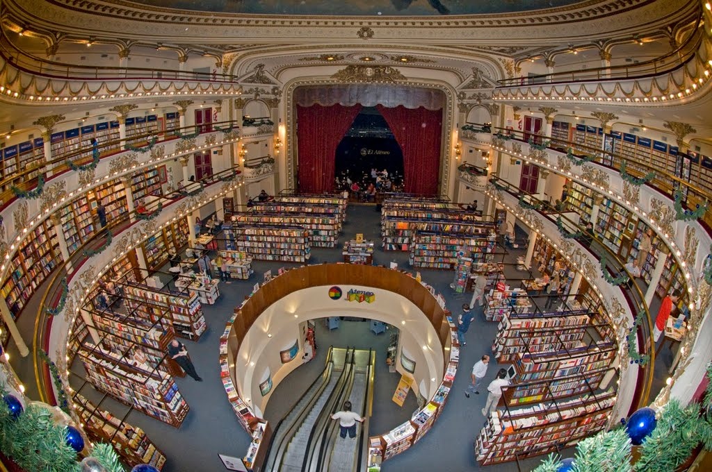 Ngam El Ateneo - Hieu sach vi dai nhat the gioi hinh anh