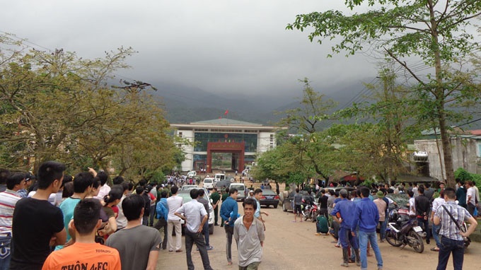 Cửa khẩu Bắc Phong Sinh, nơi xảy ra vụ việc.