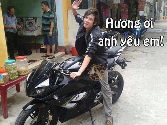 Khuôn mặt anh chàng được chế trong nhiều bức ảnh hài hước.