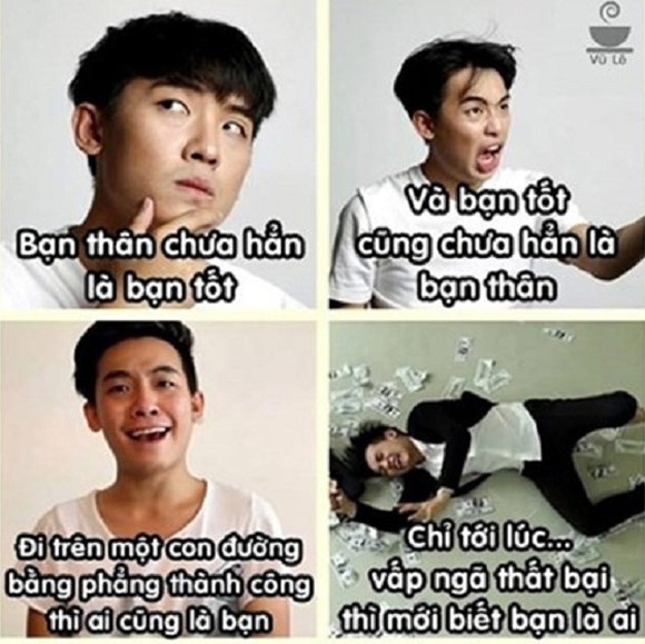 Những hình ảnh biểu cảm “độc nhất vô nhị” của Phở Đặc Biệt cắt từ trong những tô phở của anh cũng như hình ảnh ngoài đời đã trở thành nguyên liệu “hot” cho dân mạng chế ảnh.