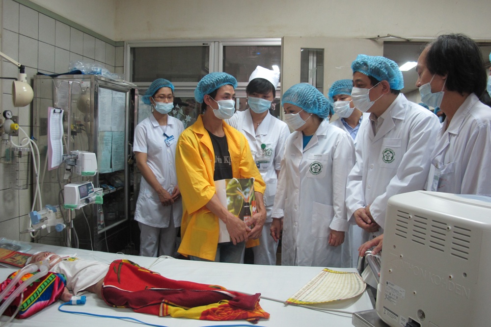 Benh nhan soi vien Nhi da khong con phai nam ghep hinh anh