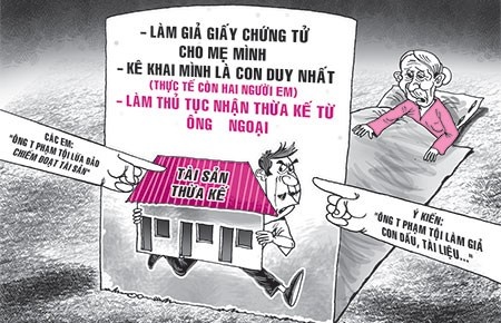 Me con song lai bi con khai tu hinh anh