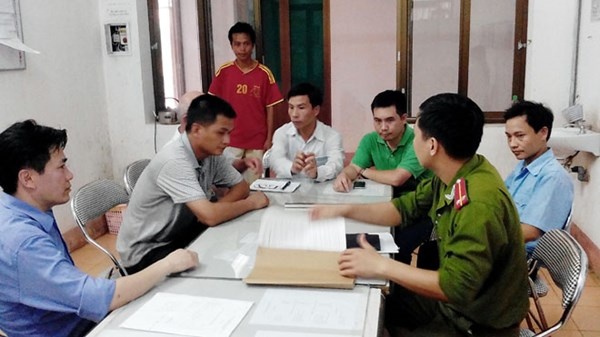 Công trường dự án thủy lợi Ngàn Trươi - Cẩm Trang-nơi xảy ra tai nạn.