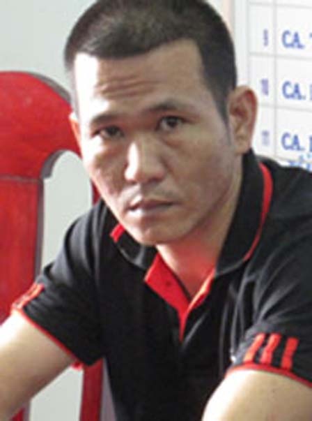 Bị cáo Long “rồng đỏ”.