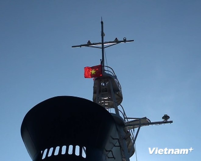 Đại úy Phạm Văn Thái, Tàu Cảnh sát biển 8003, Hải đội 101, Vùng Cảnh sát biển 1 Cảnh Sát Biển Việt Nam cho biết: 