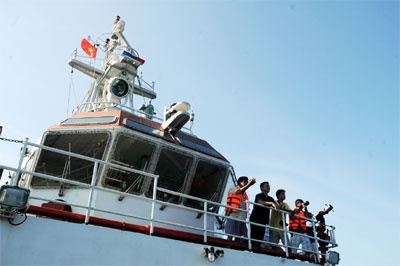 Phút bình yên trên tàu HP-926.