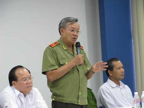 Thiếu tướng Võ Thành Đức kêu gọi doanh nghiệp lập tổ tự quản.