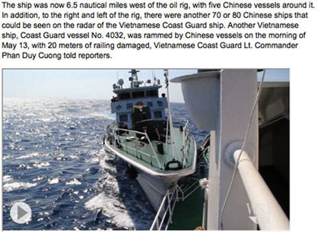 Dua 'diem nong' Hoang Sa ra the gioi hinh anh