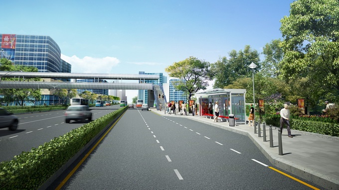 Đồ án thiết kế trục đường Xa lộ Hà Nội.