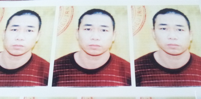 Hình ảnh bị can Nguyễn Tiến Dũng mà cơ quan An ninh điều tra Công an TP Cần Thơ phát lệnh truy nã.