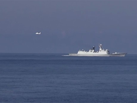Máy bay trinh sát và tàu quân sự của Trung Quốc hiện diện tại khu vực giàn khoan Hải Dương 981.
