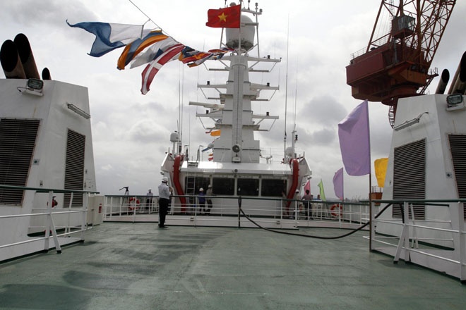 Nhà chứa, bảo quản máy bay trực thăng.  