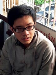 Trần Nhật Duy tại cơ quan điều tra.