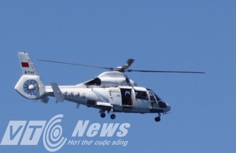 Máy bay Trung Quốc bay mọi lúc trong ngày. 