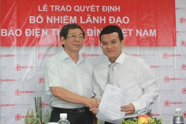 Bo nhiem Quyen Tong bien tap Bao dien tu Gia dinh Viet Nam hinh anh