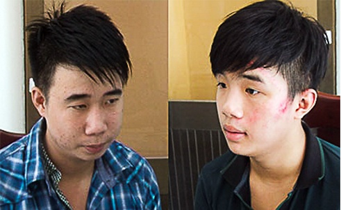 Bat khan cap mot thanh nien trong nhom ti thi xe do hinh anh