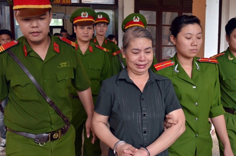 Nữ tử tù Nguyễn Thị Lợi.