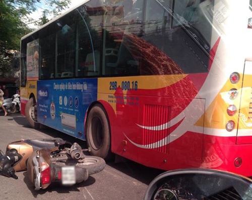 Hiện trường vụ tai nạn. Ảnh: otofun.