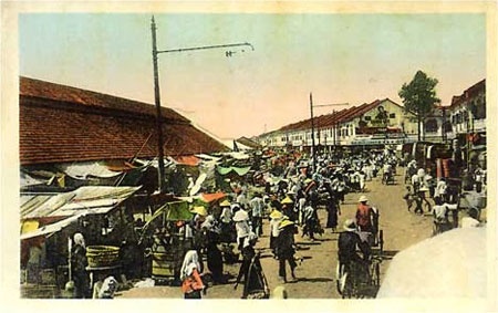 Khu vực chợ Cầu Kho, nơi Jacqueline một thời ngang dọc.  