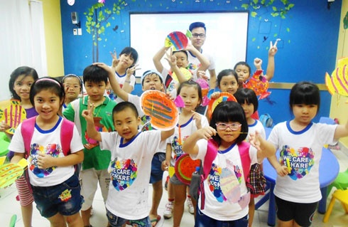 Sang tao cung lop hoc he dac biet tai Ha Noi hinh anh