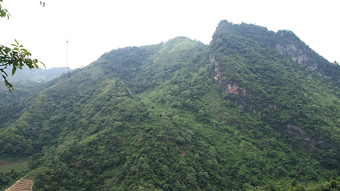 Cao điểm 772, Hà Giang - nơi diễn ra trận đánh ác liệt ngày 12-7-1984.