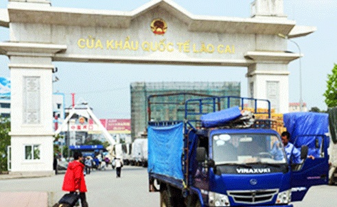 Cửa khẩu Lào Cai, nơi Hoa và Mai được giải thoát.