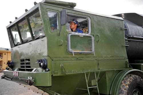 Sẵn sàng cơ động thực hiện nhiệm vụ.