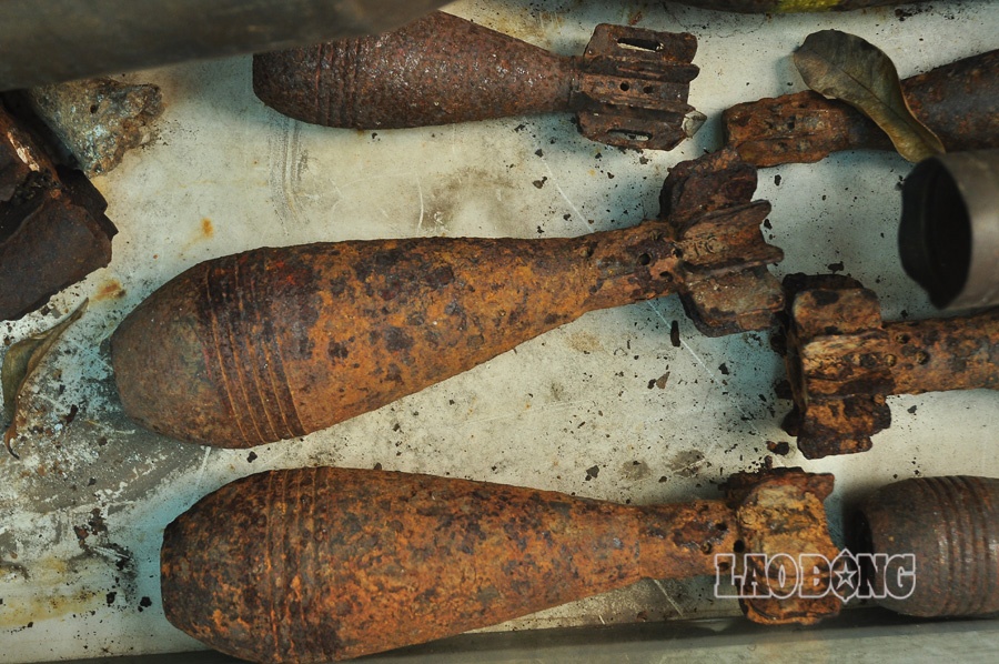 Các loại đạn của Mỹ sử dụng ở chiến trường Việt Nam.