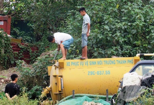 Nguy co tran phan bun chua xu ly o thu do hinh anh