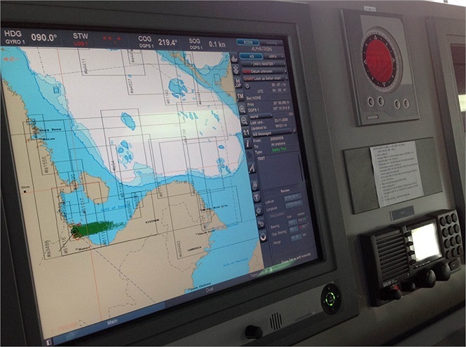 Các loại máy móc hiện đại được ứng dụng trên tàu KN 782.