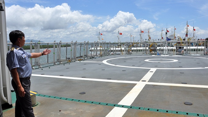 Tau kiem ngu hien dai nhat Viet Nam ve den Vung Tau hinh anh