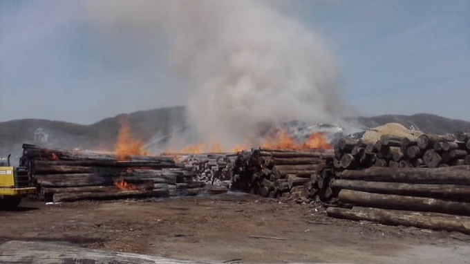 Cháy cảng Quy Nhơn
