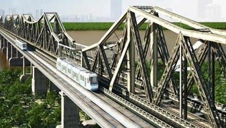 De xuat cau duong sat cach cau Long Bien 75 m hinh anh