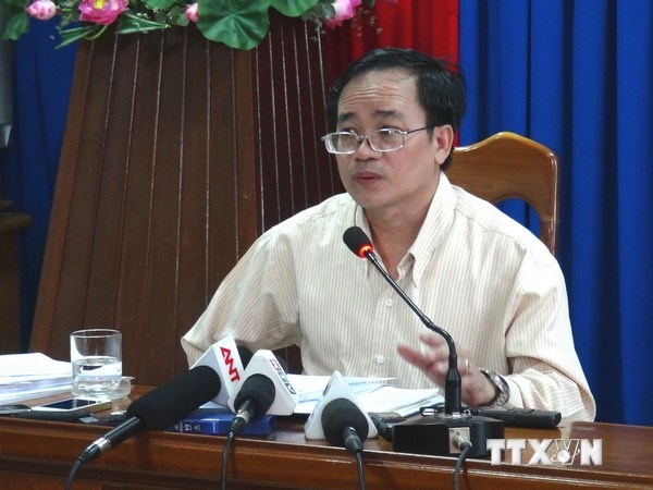 Ông Lê Tấn Phùng, Chủ tịch Hội đồng chuyên môn thông tin kết luận vụ việc cho báo chí.