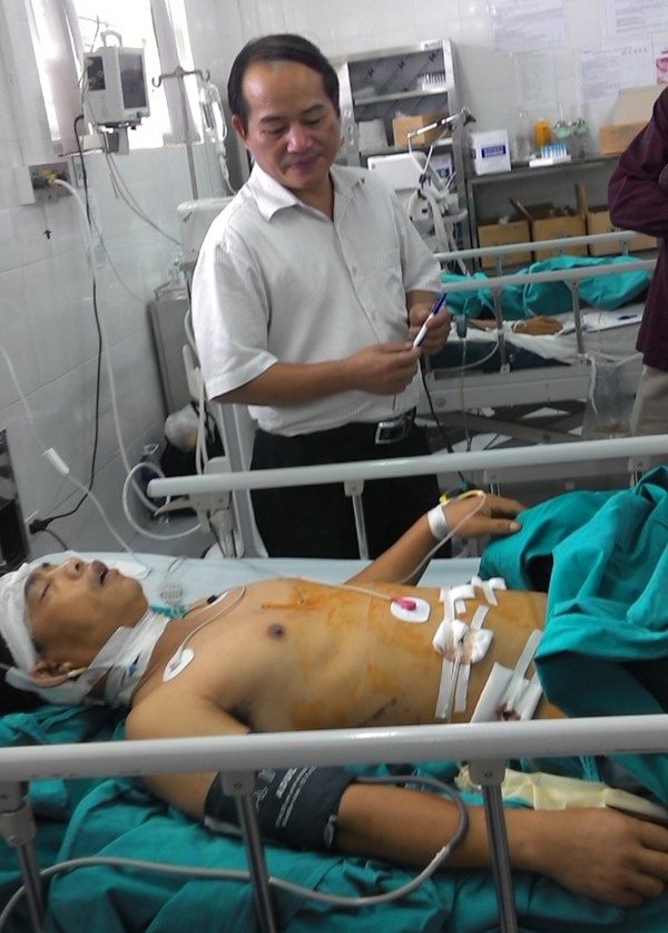 Bệnh nhân Nguyễn Hữu Thọ.